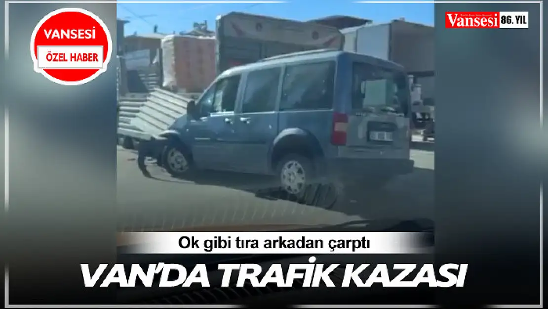 Van'da trafik kazası