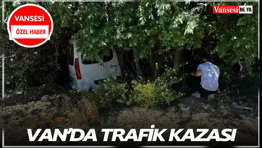 Van'da trafik kazası