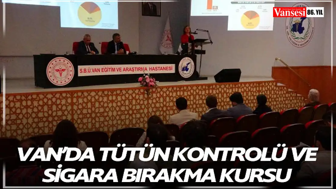 Van'da Tütün Kontrolü ve Sigara Bırakma Kursu 