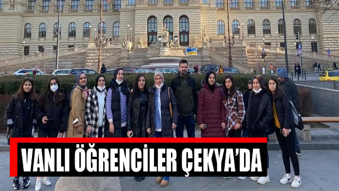 Vanlı öğrenciler Çekya'da