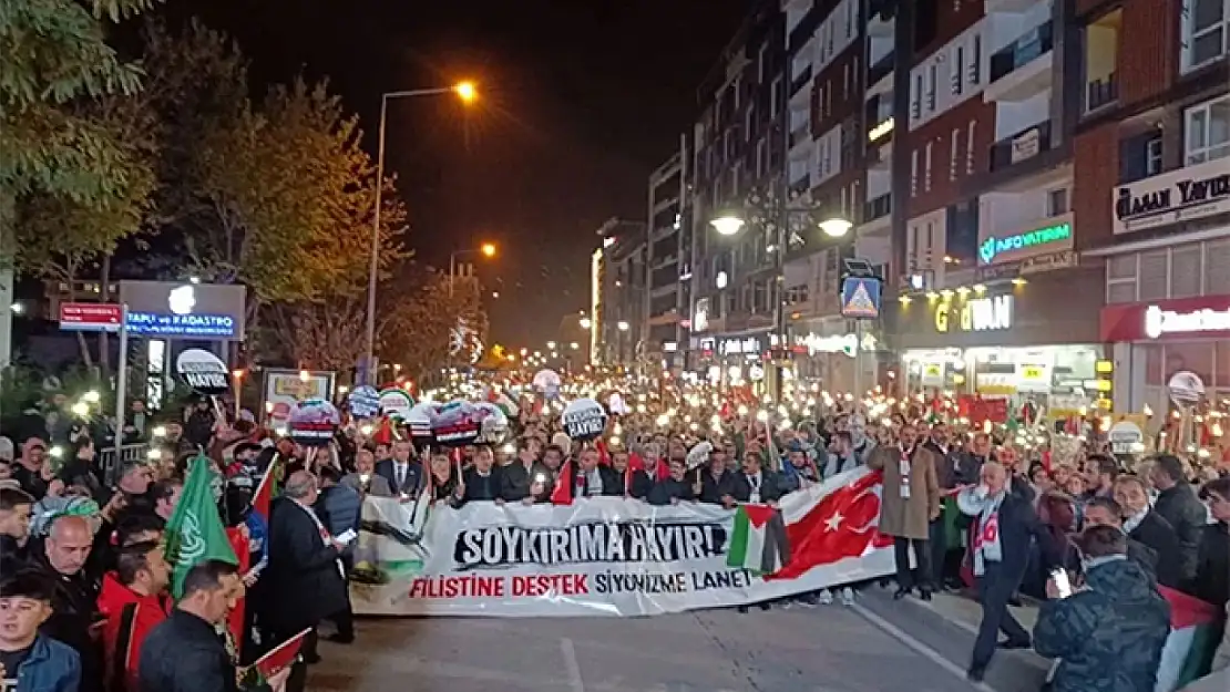 Vanlılar Gazze için yürüyecek