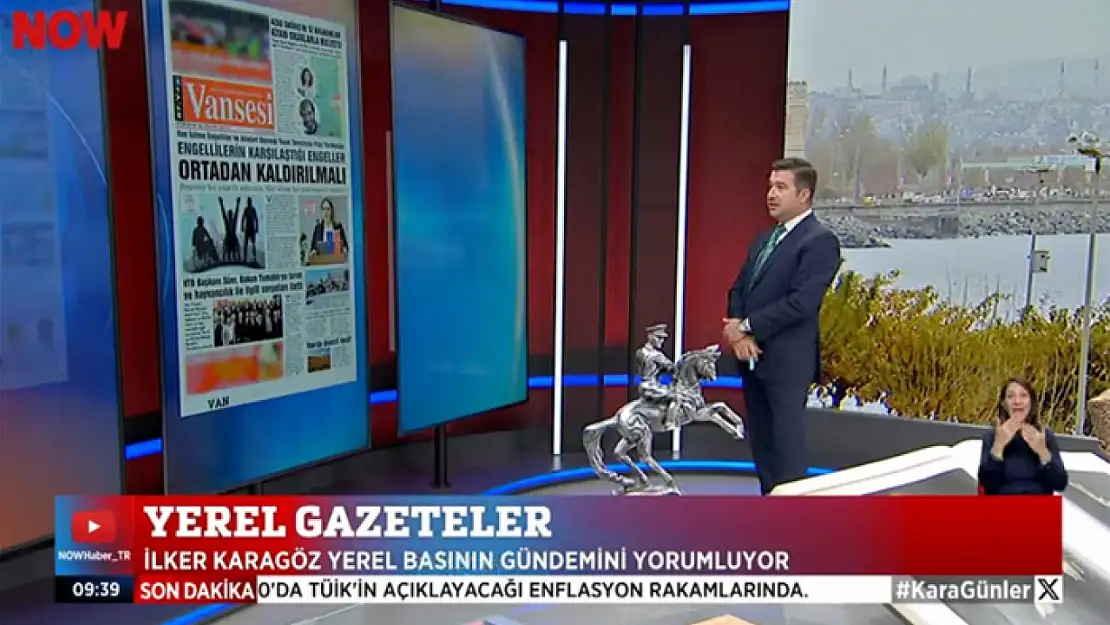 Vansesi Gazetesi NOW TV'de