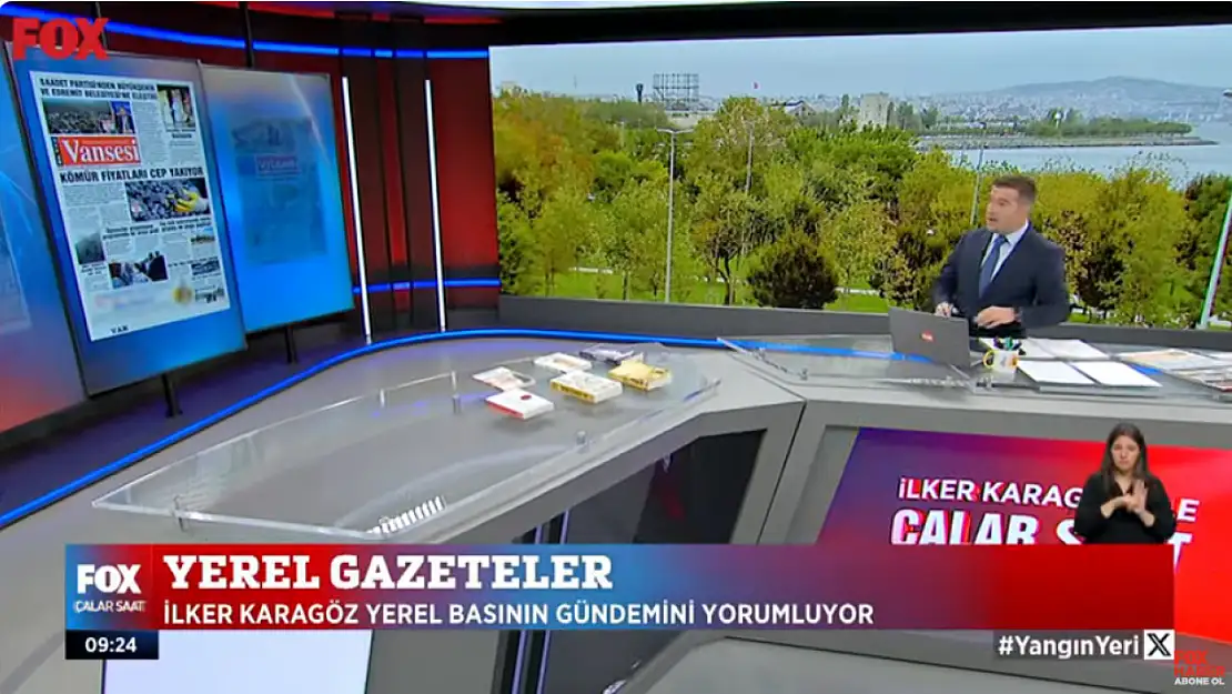 Vansesi'nin 'Kömür Fiyatları Cep Yakıyor' haberi Fox TV'de