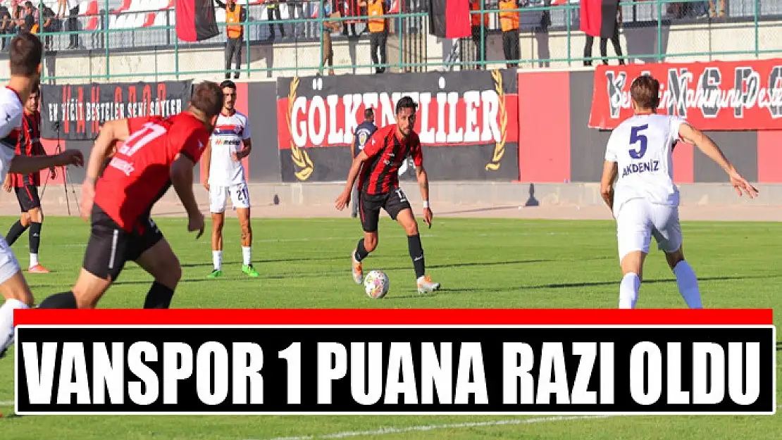 VANSPOR 1 PUANA RAZI OLDU