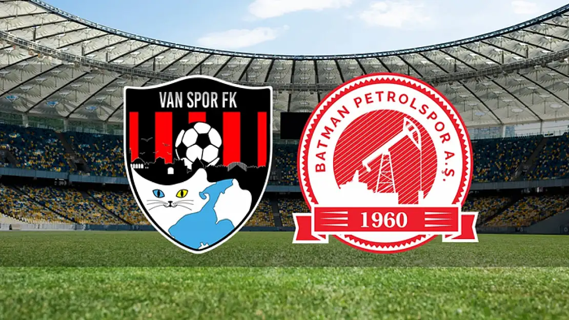 Vanspor, Batmanspor maçını canlı izle