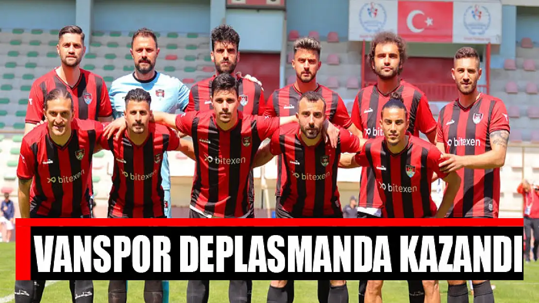 Vanspor deplasmanda kazandı