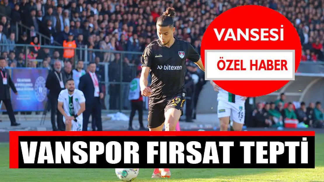 Vanspor fırsat tepti