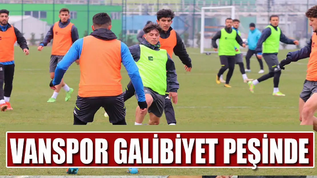 VANSPOR GALİBİYET PEŞİNDE