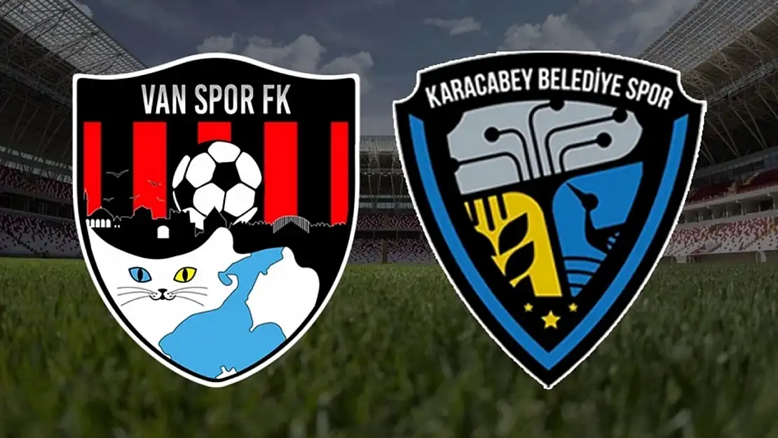 Vanspor-Karacabey Belediyespor maçının ilk onbirleri belli oldu