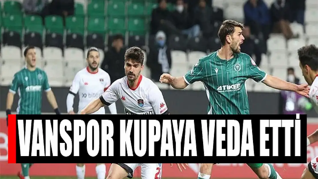 VANSPOR KUPAYA VEDA ETTİ