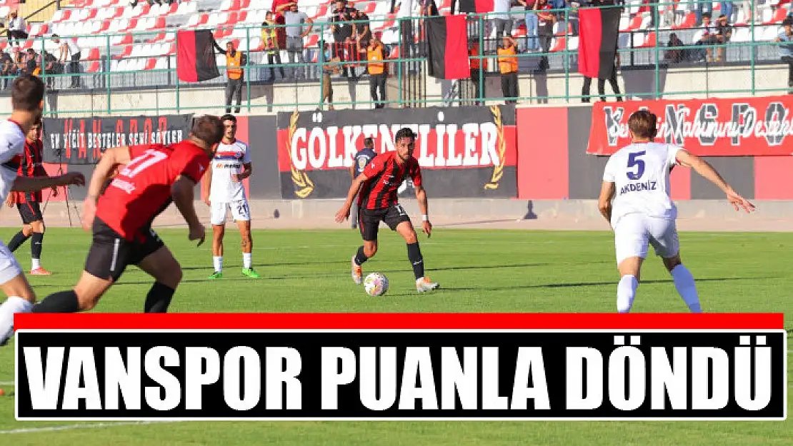 VANSPOR PUANLA DÖNDÜ