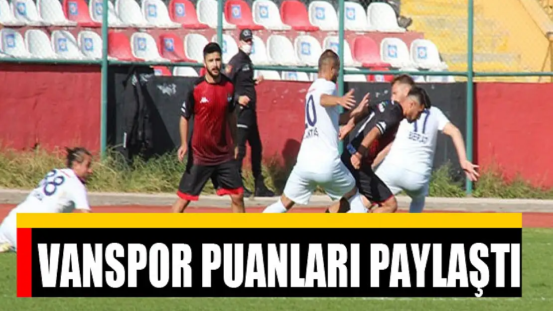 VANSPOR PUANLARI PAYLAŞTI