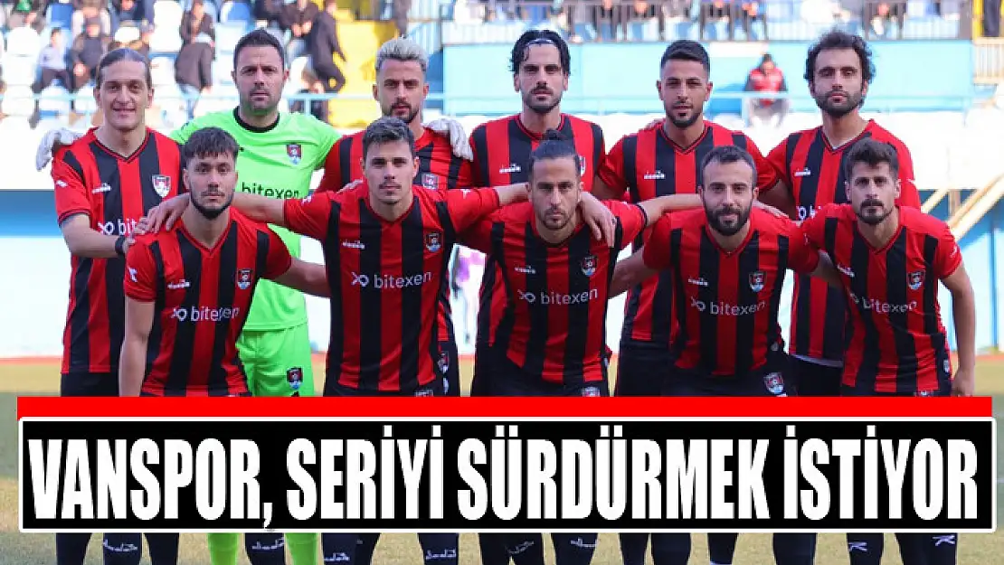 Vanspor, seriyi sürdürmek istiyor