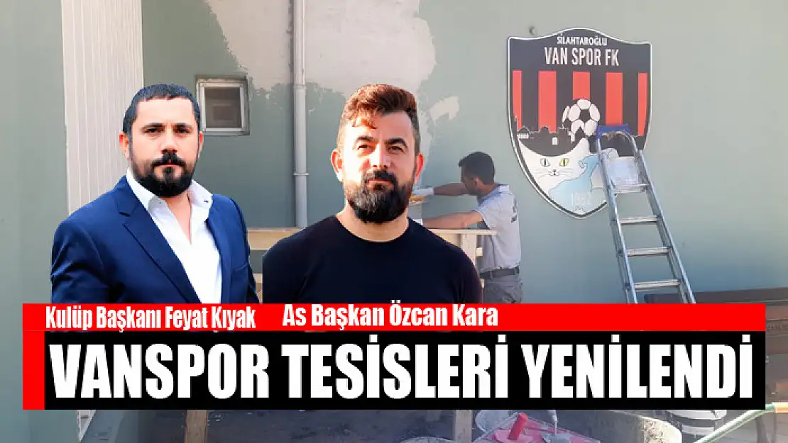 Vanspor tesisleri yenilendi