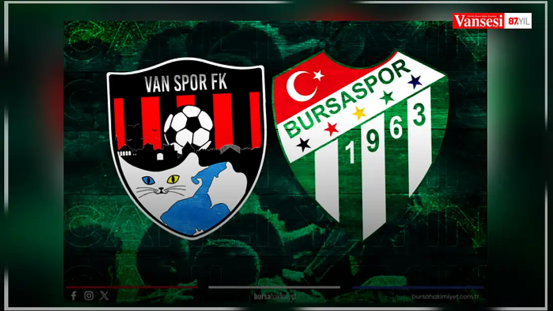 Vanspor'un 4. turda rakibi Bursaspor oldu!