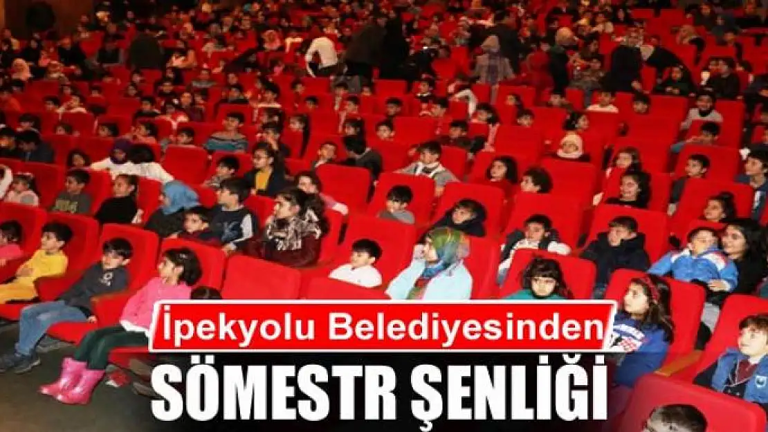 İpekyolu Belediyesinden sömestr şenliği