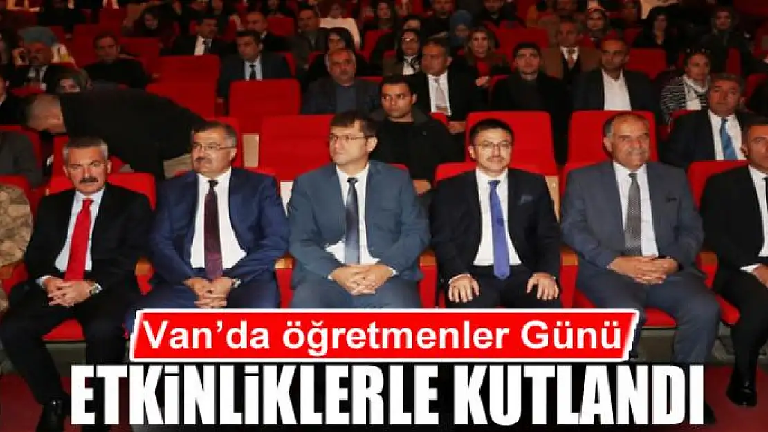 Öğretmenler Günü etkinliklerle kutlandı