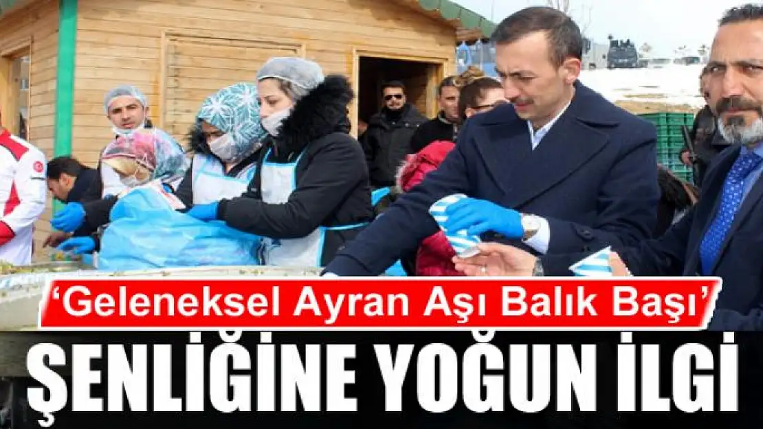 Edremit'te 'Geleneksel Ayran Aşı Balık Başı' şenliği