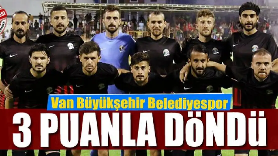 BÜYÜKŞEHİR 3 PUANLA DÖNDÜ