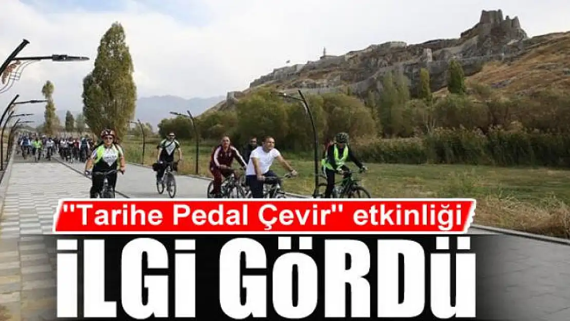 Van'da 'Tarihe Pedal Çevir' etkinliği ilgi gördü