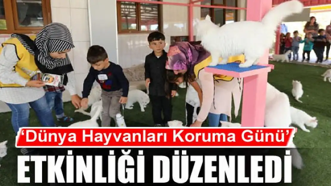 İpekyolu Belediyesinden 'Dünya Hayvanları Koruma Günü' etkinliği