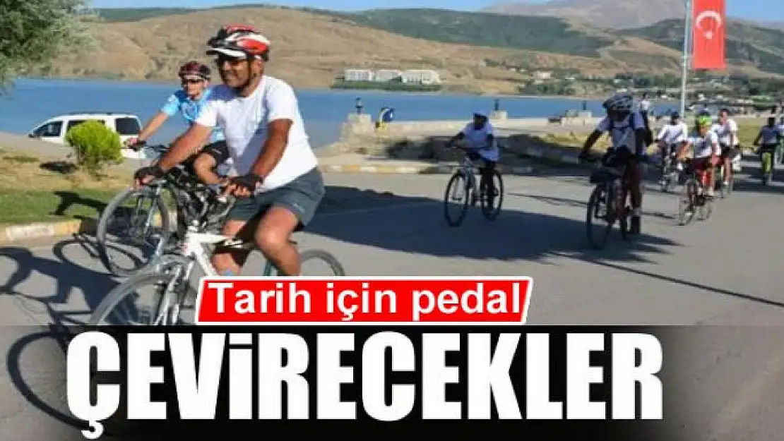 Tarih için pedal çevirecekler