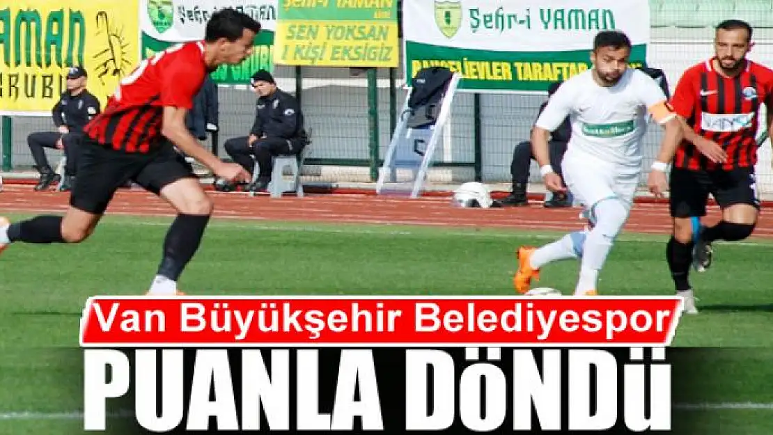 BÜYÜKŞEHİR PUANLA DÖNDÜ