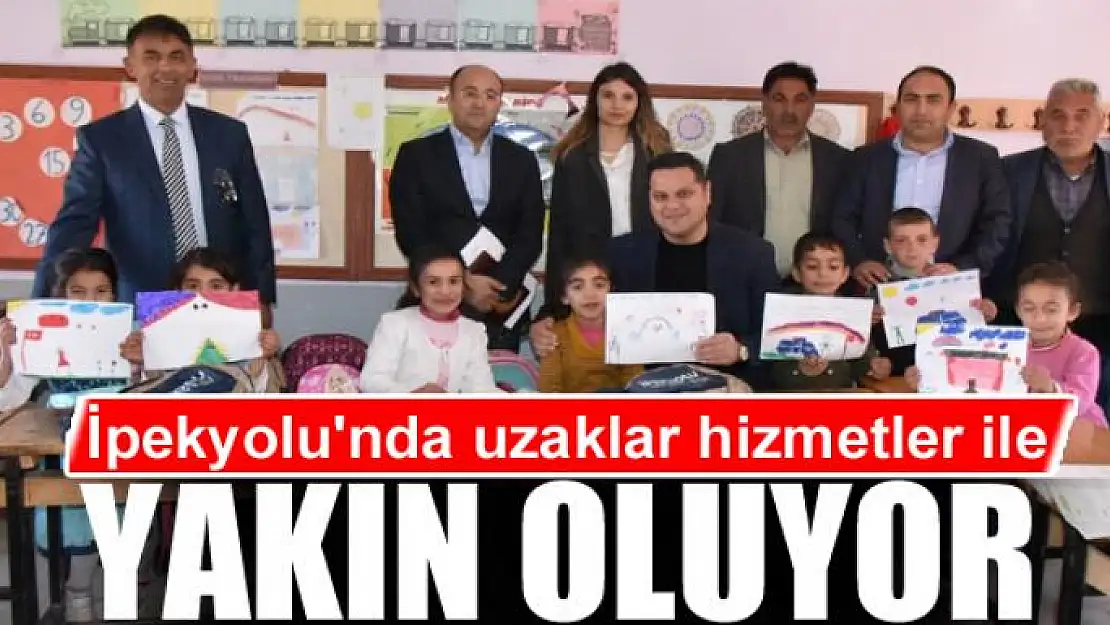 İpekyolu'nda uzaklar hizmetler ile yakın oluyor