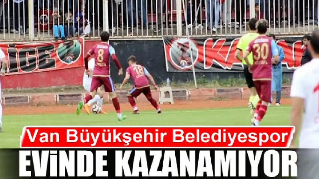 BÜYÜKŞEHİR EVİNDE KAZANAMIYOR