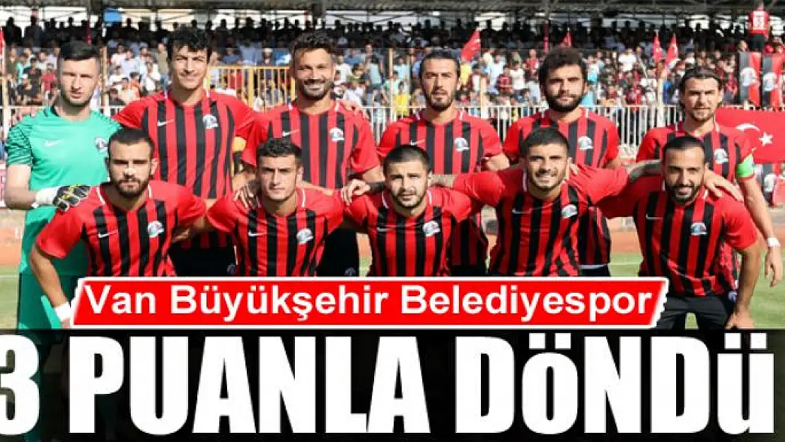 BÜYÜKŞEHİR 3 PUANLA DÖNDÜ