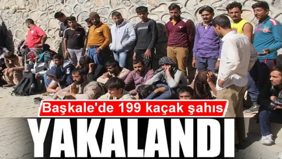 199 kaçak göçmen yakalandı