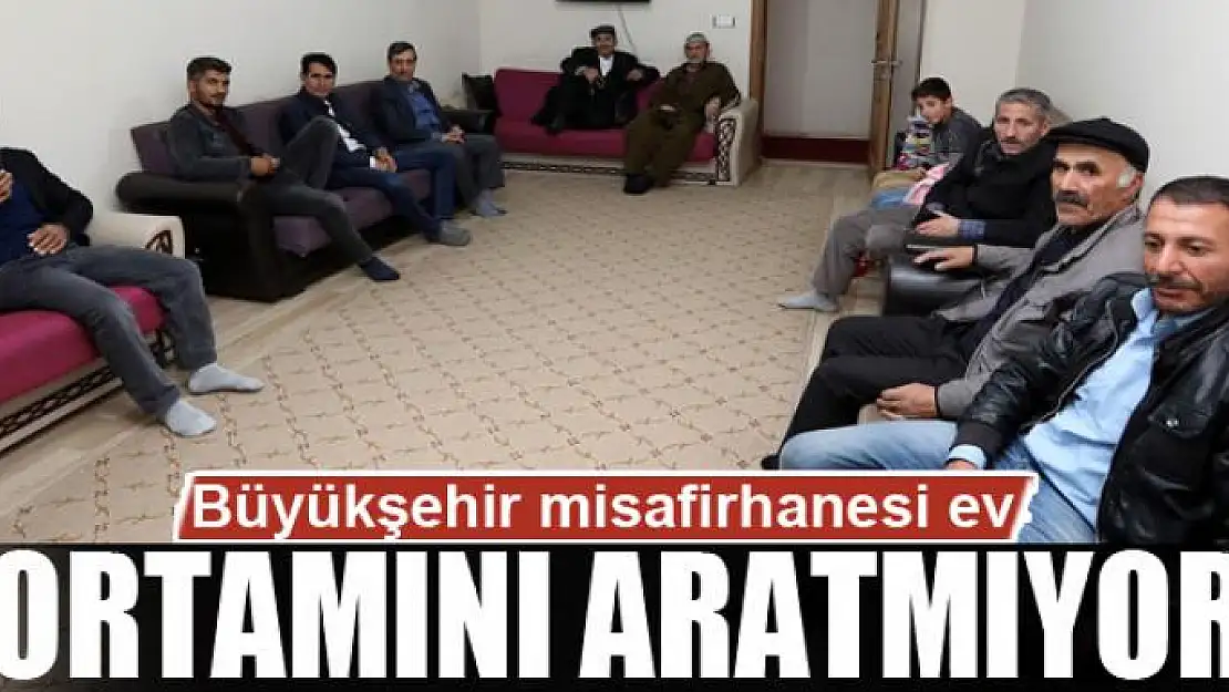 Van Büyükşehir Belediyesinin misafirhanesi ev ortamını aratmıyor