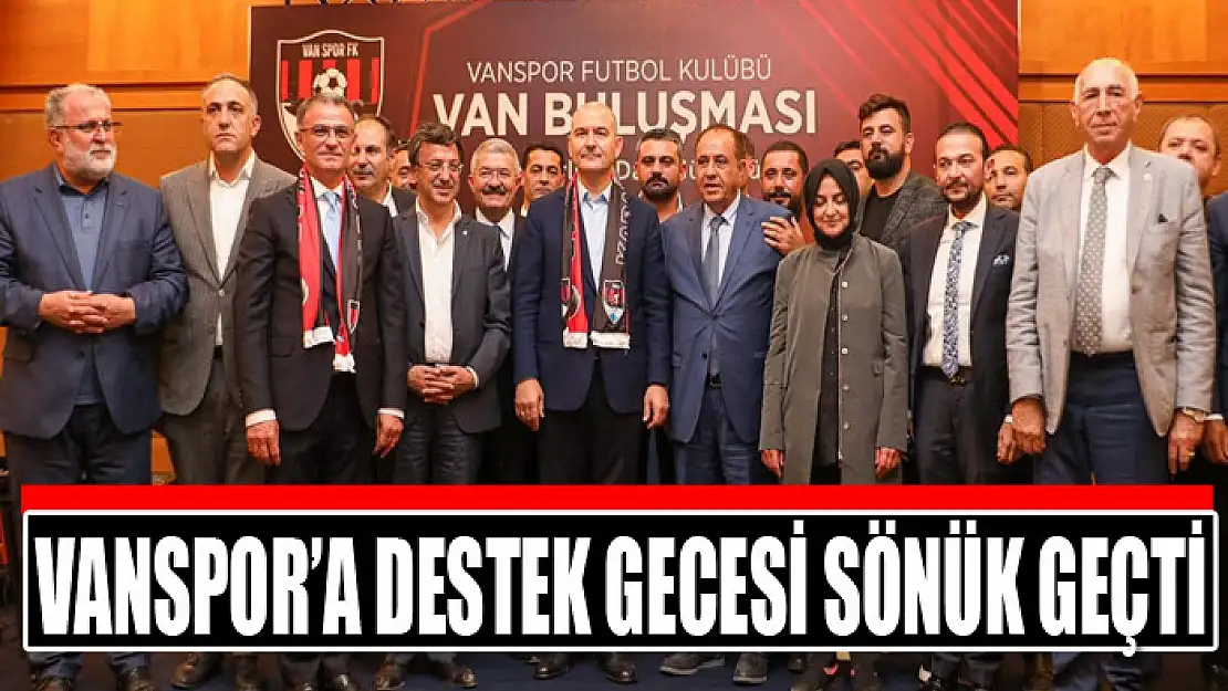 Vanspor'a destek gecesi sönük geçti