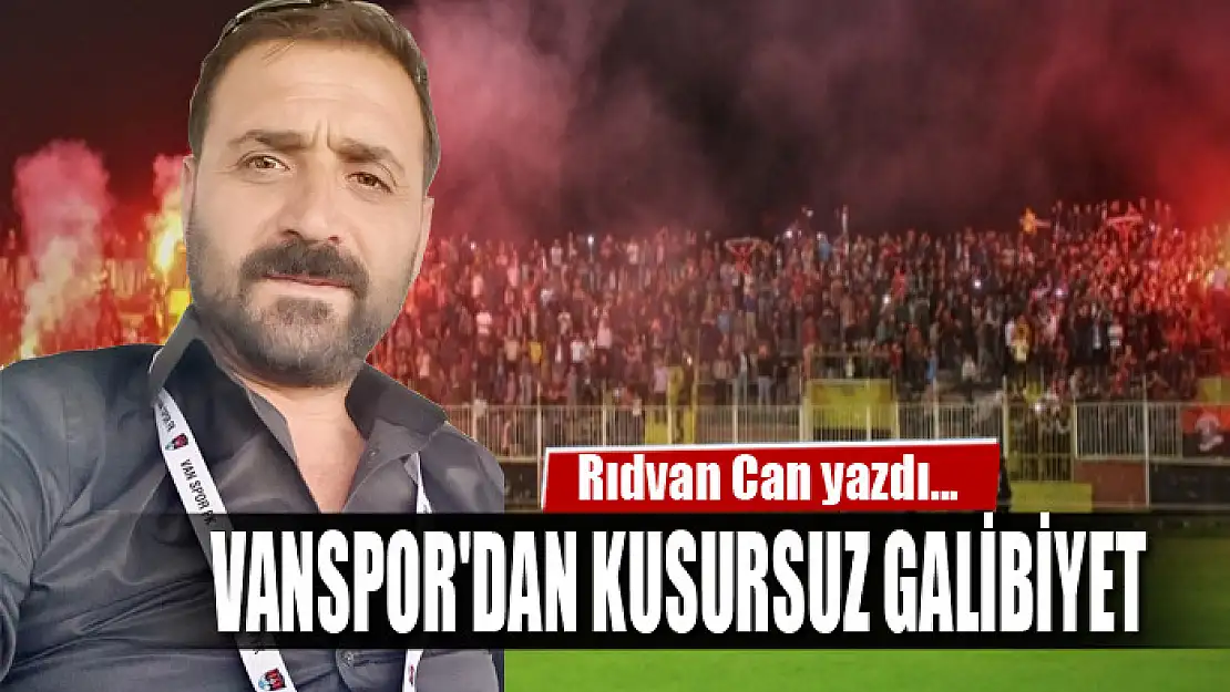 Vanspor'dan kusursuz galibiyet