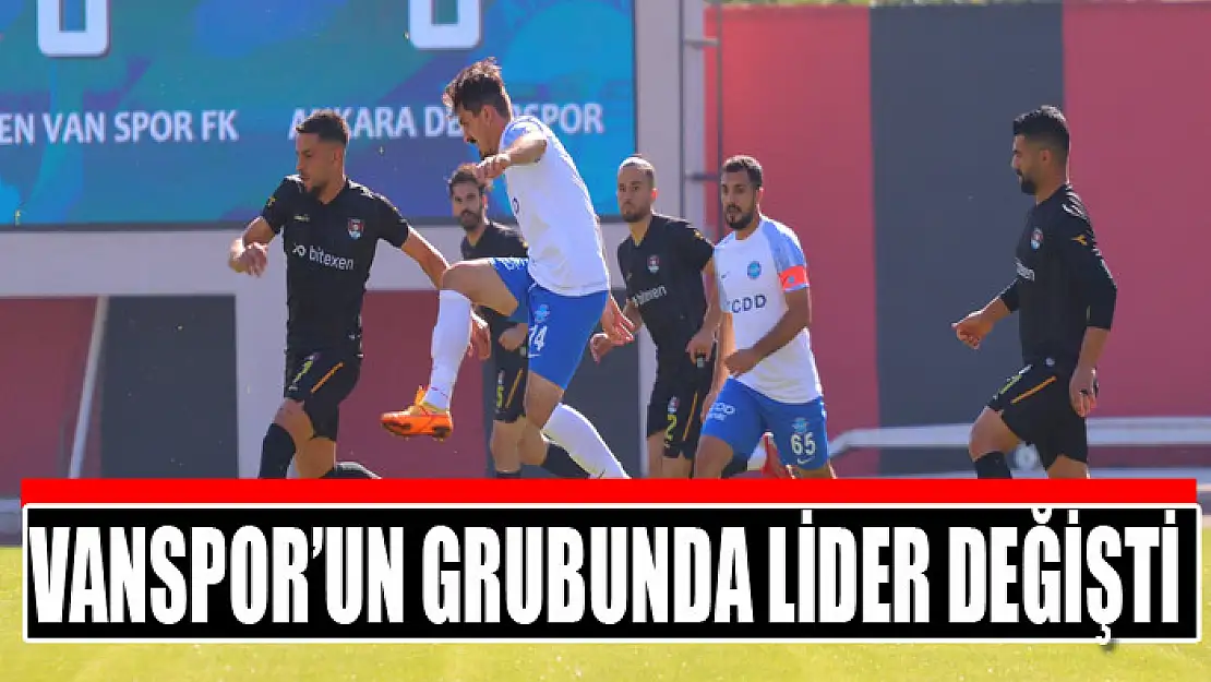 Vanspor'un grubunda lider değişti