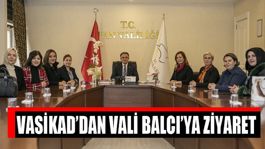 VASİKAD'dan Vali Balcı'ya ziyaret