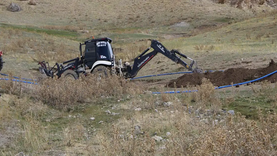 VASKİ'den Özalp'a 11 bin metre içme suyu hattı 