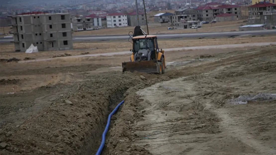 VASKİ'den yeni içme suyu hattı