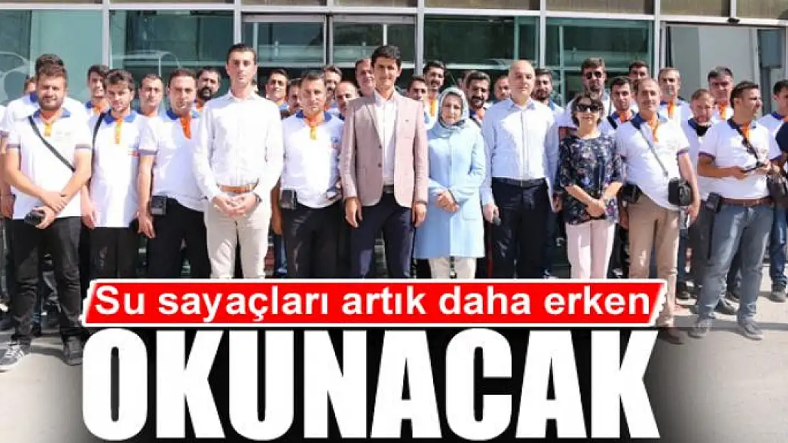 Su sayaçları artık daha erken okunacak