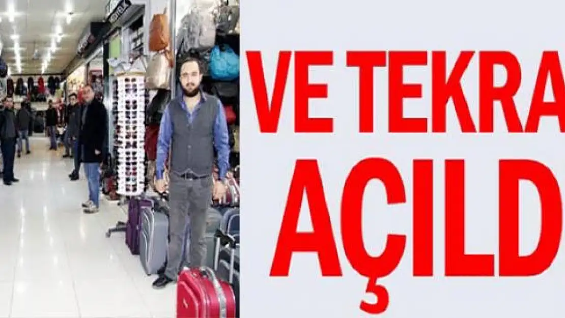 Belediye Pasajı 5 ay sonra tekrar açıldı