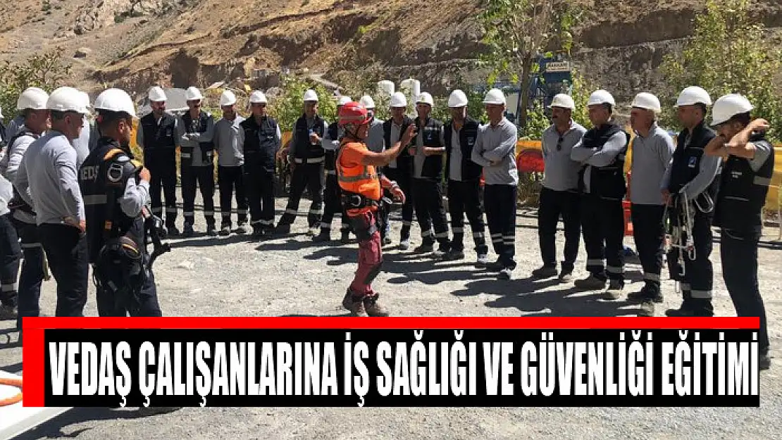 VEDAŞ çalışanlarına İş Sağlığı ve Güvenliği eğitimi