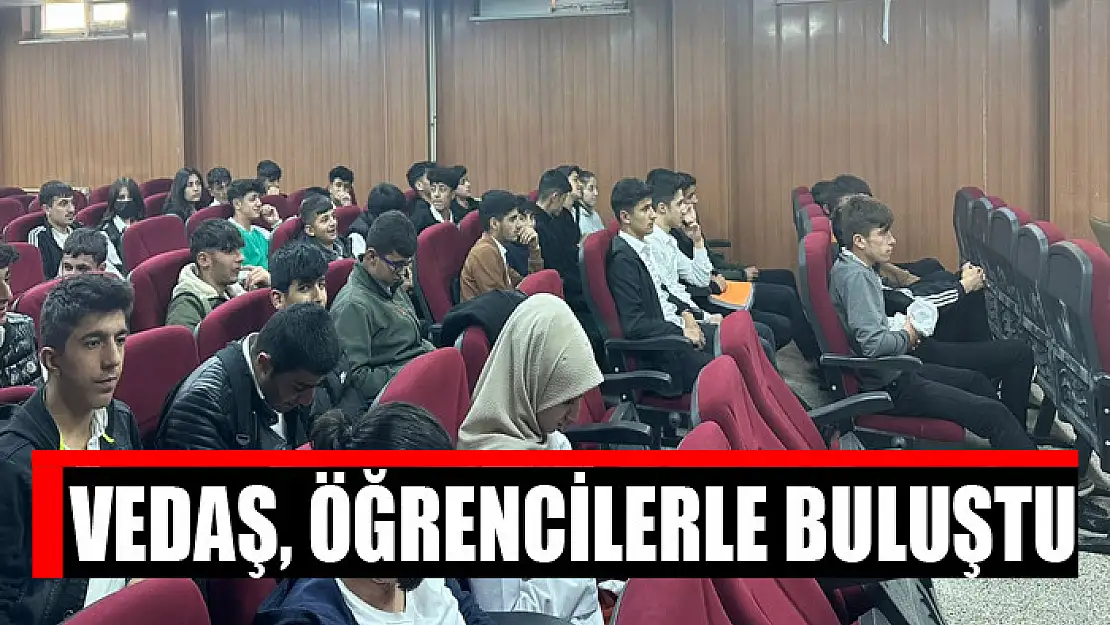 VEDAŞ, öğrencilerle buluştu