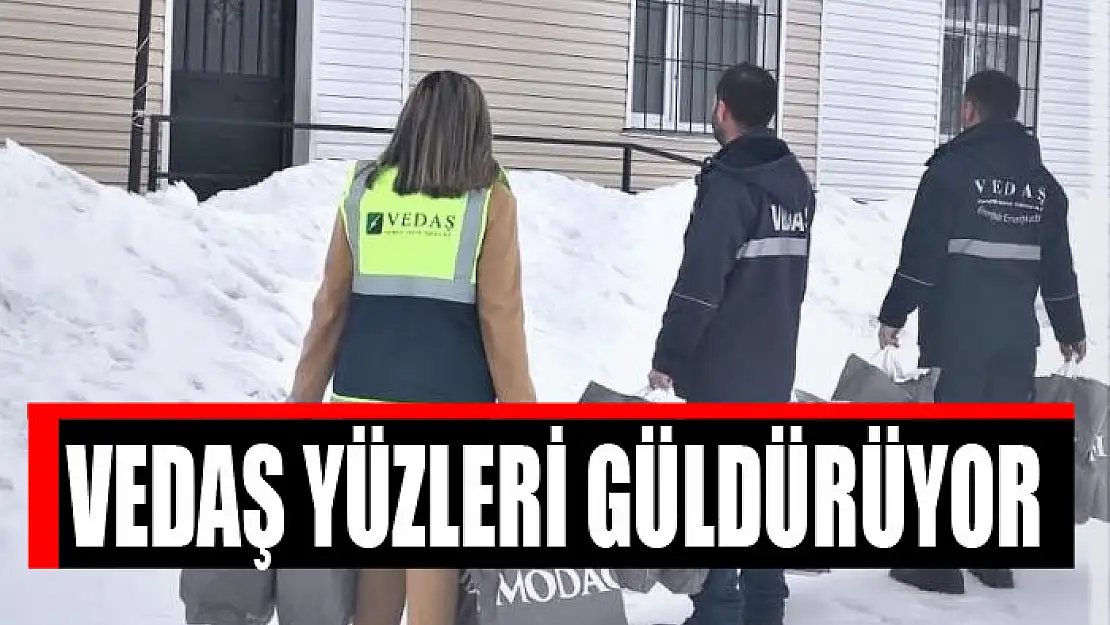 VEDAŞ yüzleri güldürüyor