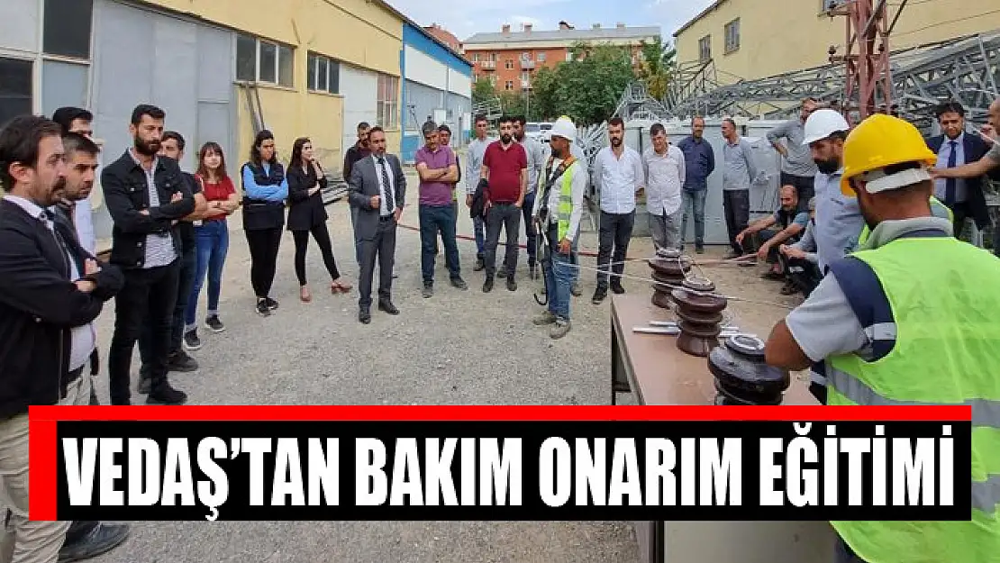 VEDAŞ'tan bakım onarım eğitimi