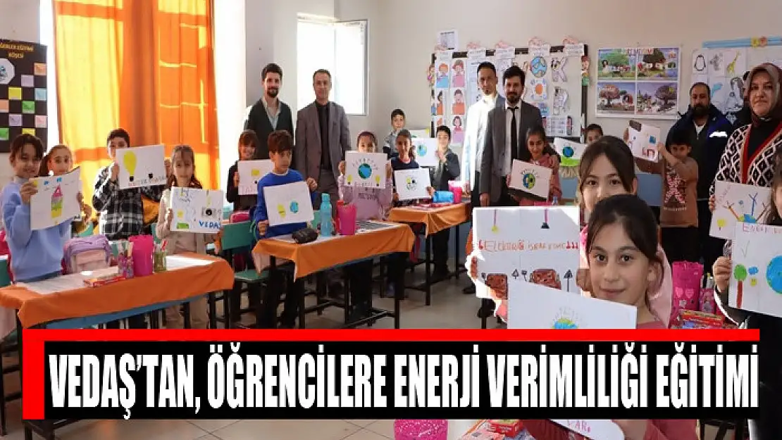 VEDAŞ'tan, öğrencilere enerji verimliliği eğitimi