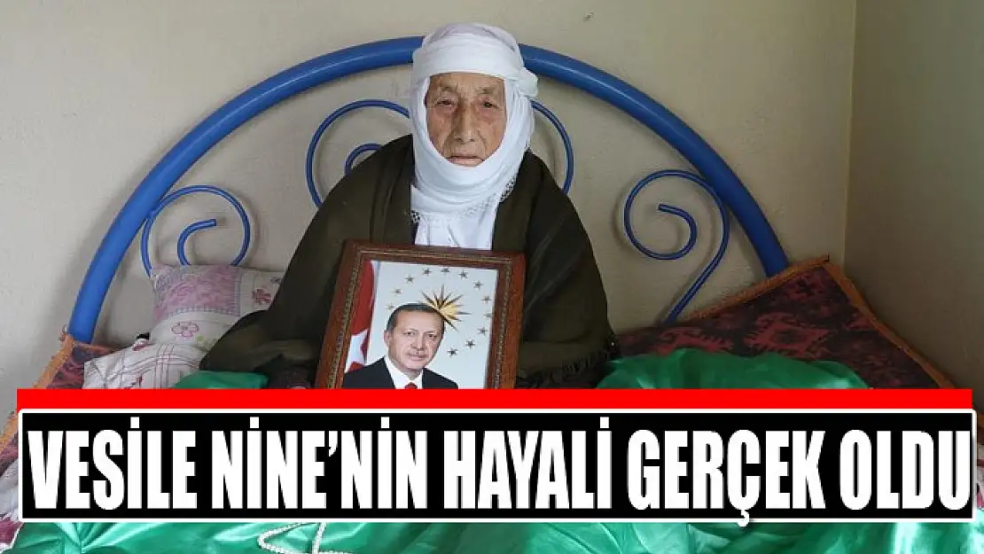 Vesile Nine'nin hayali gerçek oldu