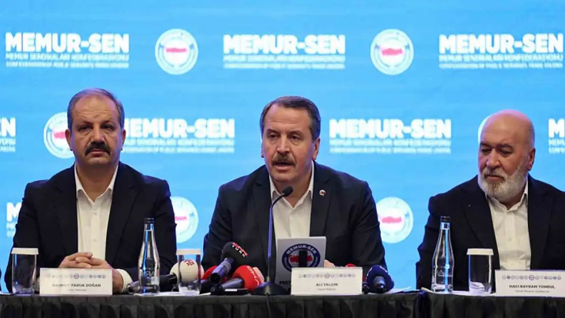 Yalçın: Bir an önce memur ve memur emeklisine refah payı verilmeli