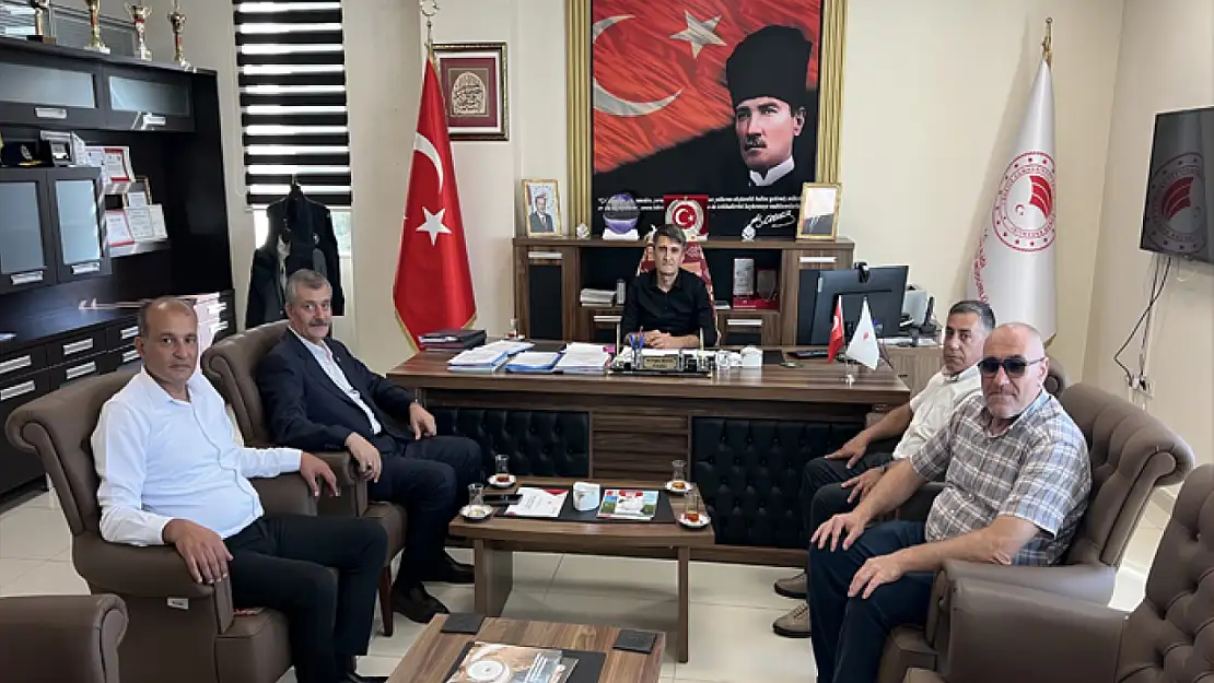 Yalçın'dan Şişman'a ziyaret