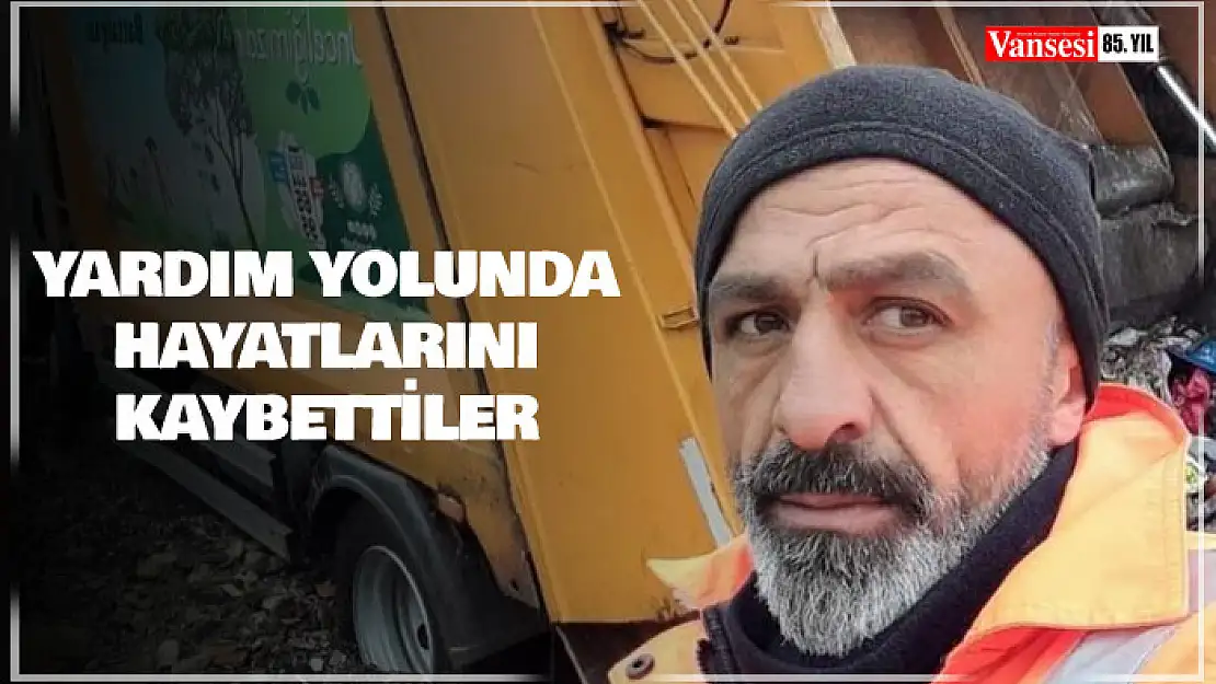 Yardım yolunda hayatlarını kaybettiler