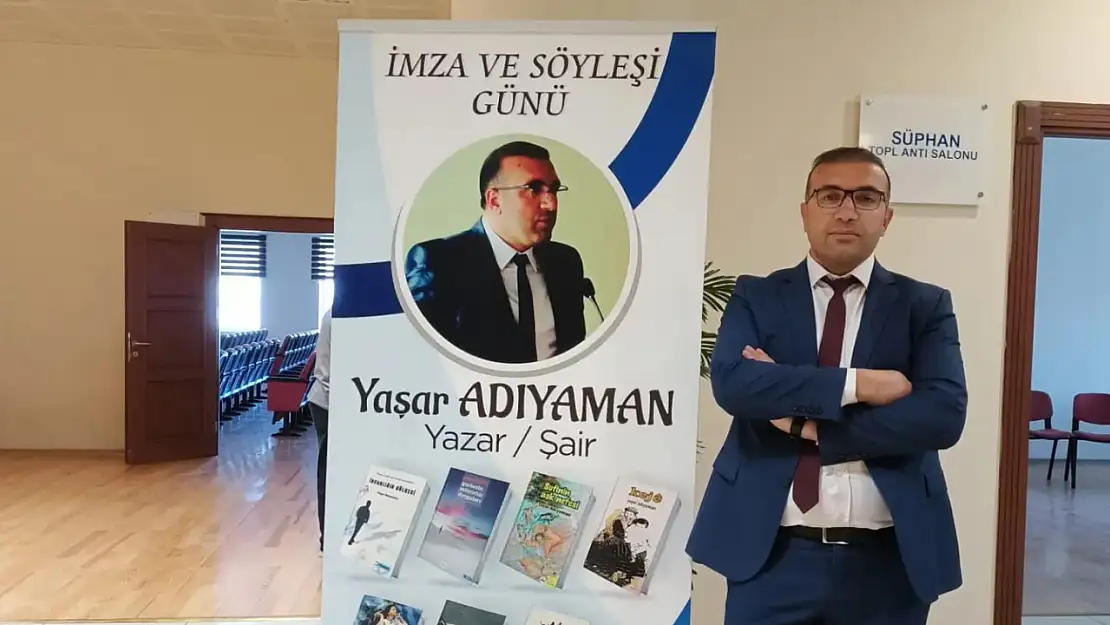 Yazarımız Yaşar Adıyaman ayın şairi seçildi